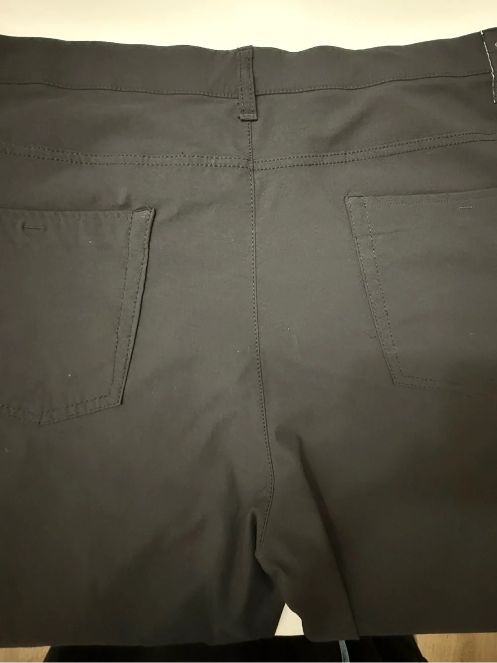 Men’s Adidas Golf Pants 42x30 Black Go-To 5 Pocket Tapered Fit Jet Black